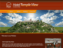 Tablet Screenshot of hoteltempleviewpalani.com